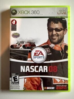 EA Sports NASCAR 08 for Xbox 360 - Red & Black
